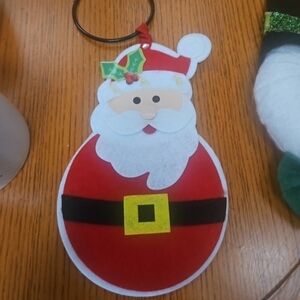 Santa door hanging decor